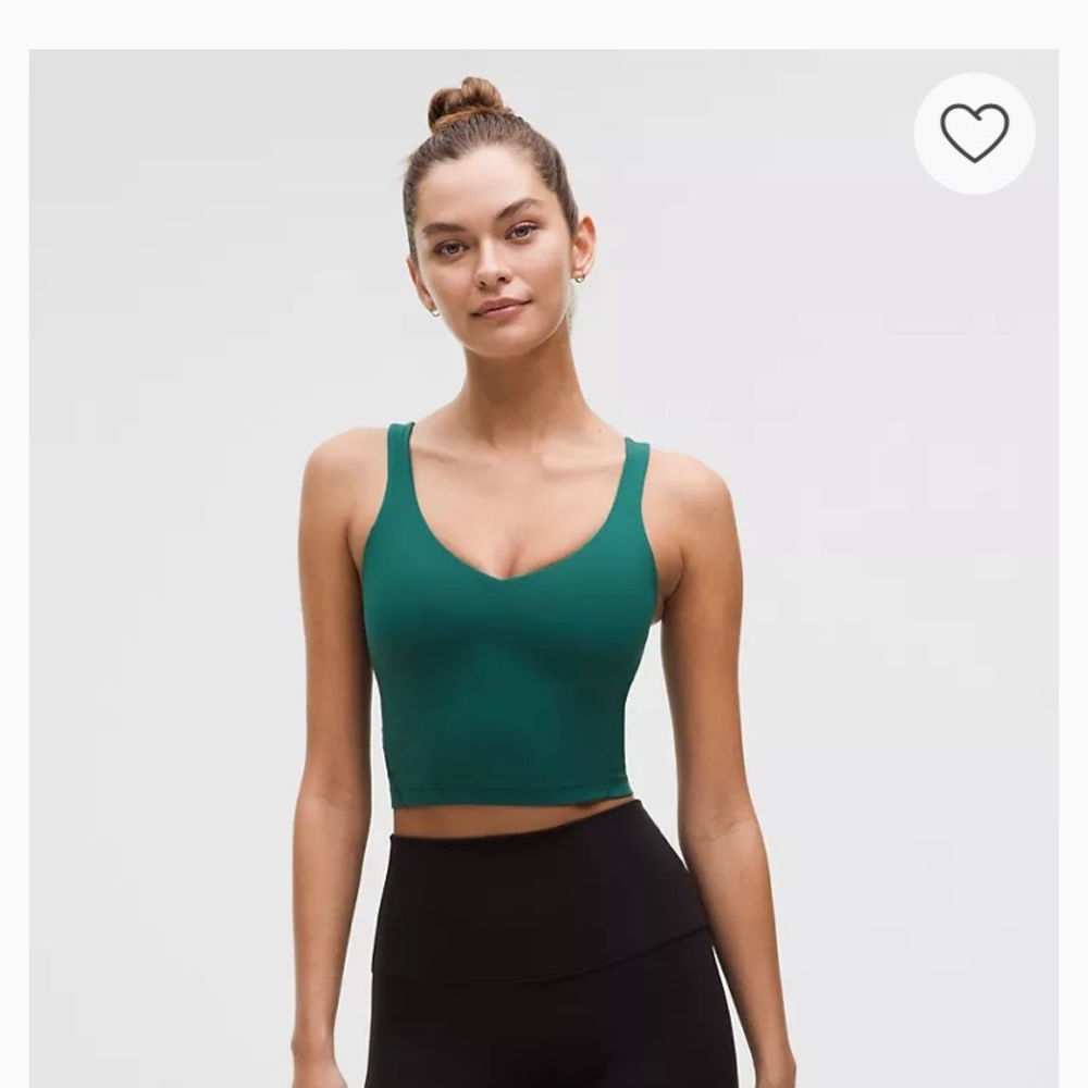 Lululemon Athletica Storm Teal Bra